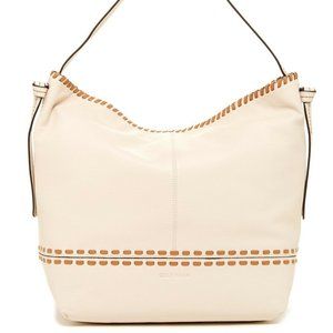 Cole Haan NEW Handbag IVORY Leather Shoulder Bag Large NWT Women's